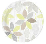 Procos Foliage, Lomb papírtányér 8 db-os 23 cm (PNN95205)