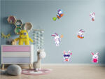 4 Decor Sticker Iepurasi smecheri