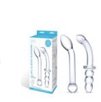 Gläs Set Dildo din stilca pentru puctul G Dildo