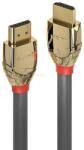Lindy Lindy Ultra High Speed HDMI кабел, Gold Line, сив, 2м (37602)