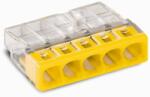 WAGO 2273-205 Compact vezeték összekötő 5x0, 5-2, 5mm2 100db/csomag