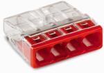 WAGO 2273-204 Compact Vezeték összekötő 4x0, 5-2, 5mm2 100db/csomag