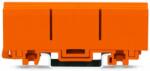 WAGO 2273-500 Vezeték összekötő rögzítő keret TS35 sínre narancssárga
