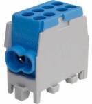 POLLMANN 2080137 HLAK25 1/2M2 Fővez. csatl. kék műanyag alj 2x25mm2+2x16mm2 (2080137)