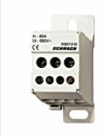 SCHRACK IKB01016 Csatlakozó blokk, 1 pólusú, 80A, be 1x16mm2, ki 4x6+2x16mm2 (IKB01016)