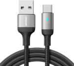 JOYROOM USB cable - USB C 3A for fast charging and data transfer A10 Series 1.2 m black (S-UC027A10) - vexio