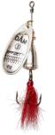 DAM Rotativa DAM Executor Dressed Spinner Nr. 2 4g Silver (F.DAM.60498)