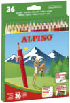 Alpino Creioane colorate, cutie carton, 36 culori/set, ALPINO (MS-AL010600)