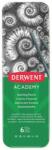 Derwent Creioane Grafit 3B-2H DERWENT Academy, cutie metalica, 6 buc/set, negru (DW-2301945)