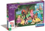 Clementoni Puzzle Clementoni Disney Princess, 104 piese (N00025743_001w) Puzzle