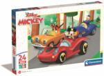 Clementoni Puzzle Clementoni Maxi, Disney Mickey Mouse, 24 piese (N01024229_001w) Puzzle