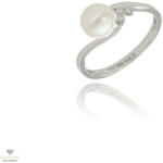 Gyűrű Frank Trautz fehér arany gyűrű 52-es méret - 1-05673-52-0395/52_2