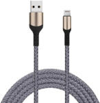 Thunder Germany MCS-L30 Textilborítású, extra-ellenálló Lightning (Apple) Gyorstöltő (1m)