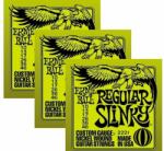 Ernie Ball 3221 Regular Slinky 3-Pack Corzi chitare electrice (<![CDATA[P03221]]>)
