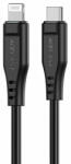 ACEFAST C3-01 Kábel USB MFI USB-C Lightning, 30W, 1, 2m (fekete) (C3-01-black) - kulsoaksi
