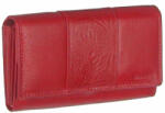 Gina Monti Brifkó fazonú piros női bőr pénztárca mintás betéttel Gina Monti (8691 red)