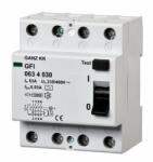 GANZ 63A 4pól 300mA áram-védőkapcsoló GFI (1GFI-063-4-300) (1GFI-063-4-300)