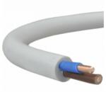 Prysmian AT-N05VV-U 2x 1, 5 mm2 RE (drum) YM-O, MBCu, Tömör rézvezetőjű, PVC tömlővezeték, beltéri, szürke (20209847) (KB100103900)