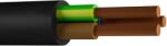 Prysmian H05RR-F 3G 0, 75 mm2 BK 100 m (3x0, 75), (300/500V) Gumikábel (GT) kis mechanikai igénybevételre (20224204) (KB100128600)
