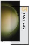 TACTICAL Glass Shield 5D üveg Samsung Galaxy S23 Ultra telefonra - Fekete