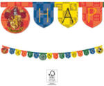  Harry Potter Hogwarts Houses Happy Birthday felirat FSC 2 m (PNN93371) - gyerekagynemu