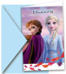  Disney Frozen II Leaf, Jégvarázs Party Meghívó 6 db-os (PNN91821)