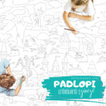 Hellomywall Mese erdő Padlopi letörölhető színező (PD-0103)