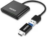 Choetech Cititor de carduri USB 3.0 - USB TYPE C negru Choetech HUB-C01 (HUB-C01) - habo
