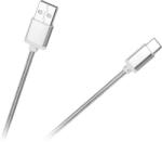 M-Life Cablu USB - USB Type C 1m argintiu M-Llife (ML0800S) - habo