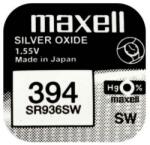 Maxell Baterie ceas Maxell SR936SW V394 AG9 1.55V oxid de argint 1buc (394-MAXELL) - habo Baterii de unica folosinta