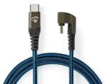 Nedis Cablu USB Type C tata - USB Type C tata conector gaming 180 2m NEDIS (GCTB60700BK20) - habo