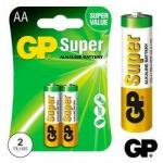 GP Batteries Baterii AA R6 alcaline 2buc blister GP (GP15A-BL2) - habo Baterii de unica folosinta