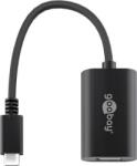 Goobay Cablu adaptor USB Type C la Displayport tata-mama 0.2m 4K GOOBAY (38530) - habo
