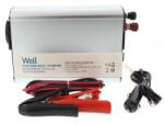Well Invertor de tensiune 12V - 230V 300W Well (PSUP-INV/PSW-12V300W-WL) - habo