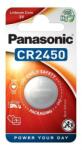 Panasonic Baterie Panasonic CR2450 Lithium 3V 24.5x5mm (CR-2450EL/1B) - habo Baterii de unica folosinta