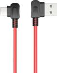ORICO Cablu USB 90 Type A - Type C 90 rosu 1m Orico TCW-10 (TCW-10-RD) - habo