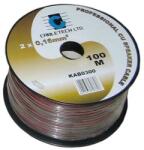 Cabletech Cablu difuzor rosu/negru 2x0.20mm cupru 1m Cabletech KAB0301 (KAB0301) - habo