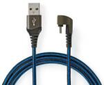 Nedis Cablu USB 2.0 A tata - USB Type C tata conector gaming 180 2m NEDIS (GCTB60600BK20) - habo