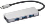 Sandberg Hub USB type C - 1x USB 3.0 + 3x USB 2.0 aluminiu Sandberg 336-32 (336-32) - habo