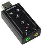 Well Adaptor USB 2.0 - placa de sunet audio 7.1 virtual WELL (ADAPT-USB-ST7.1/PL1-WL) - habo