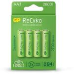 GP Batteries Set acumulatori R6 AA NiMh 2700mAh 4buc GP ReCkyo (GP270AAHC-RCK-PGB4-NEW) - habo Baterie reincarcabila
