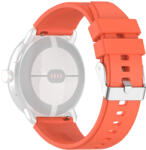 UIQ Curea pentru ceas din silicon compatibila cu Pixel Watch, Samsung Galaxy Watch 4, Active 1 2 40 mm 44 mm, Huawei Watch GT GT 2 GT 3 42 mm, Portocaliu