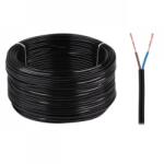Cabletech Cablu electric OMY 2x0.75 300V negru Cabletech (KAB0831)