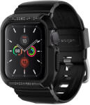 UIQ Curea pentru ceas din silicon Armor Pro compatibila cu Apple Watch 4 5 6 7 8 SE 40mm 41mm, Negru