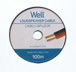 Well Cablu difuzor rosu/negru 2x0.5mmp CCA Well LSP-CCA0.50BR-100-WL (LSP-CCA0.50BR-100-WL) - habo