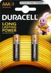Duracell Baterii alcaline AAA R03 DURACELL BASIC 2buc/blister (DURACELL AAA/2) - habo Baterii de unica folosinta
