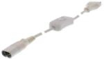Well Cablu alimentare corpuri T5 cu intrerupator 1.5m alb Well (CABLE-PW/T5/O-1.5WE/SW-WL)