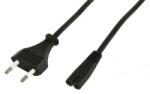 Well Cablu alimentare casetofon negru 1.5m Well (CABLE-704-1.5-WL)