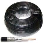 Cabletech Cablu coaxial RG58 50 ohmi 5mm PVC negru Cabletech (KAB0025)
