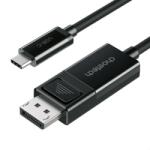 Choetech Cablu USB type C - DisplayPort 1.8m negru Choetech XCP-1803 (XCP-1803) - habo